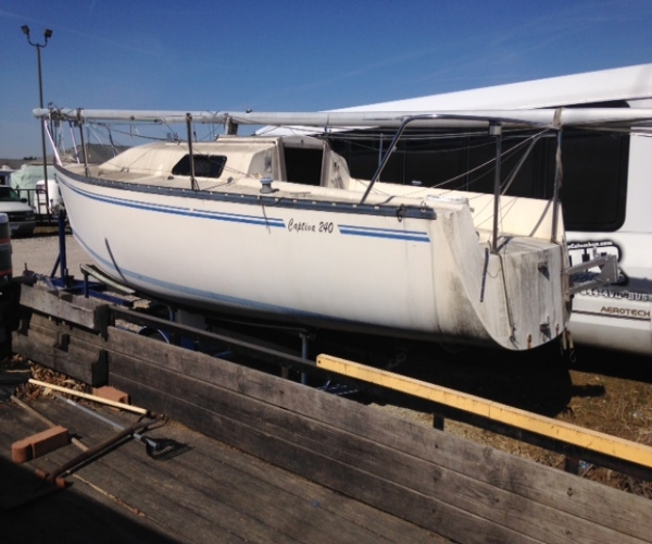 Used Sailboats For Sale in Ohio by owner | 1987 Captiva 240